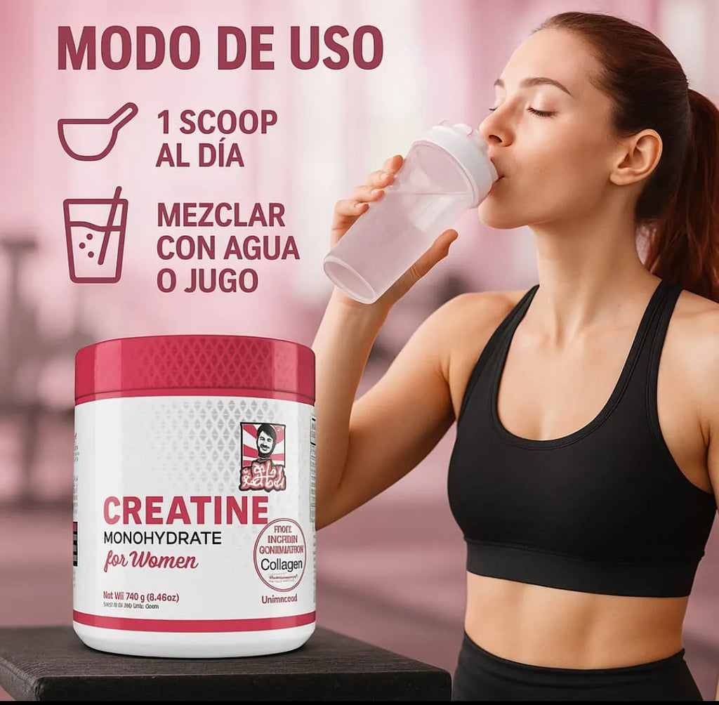 Creatina Monohidratada Pro old school