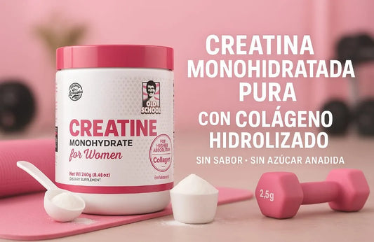 Creatina Monohidratada Pro old school