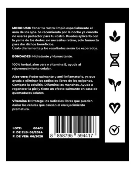 Aloe vera + Vitamina E Goli